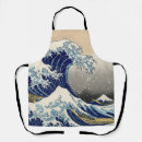 Search for great wave aprons Kanagawa