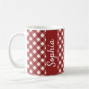 Search for plaid check mugs Gingham