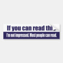 Search for reading bumper stickers Cool