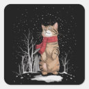 Search for snow cat stickers Santa