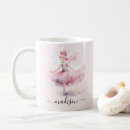 Search for pink ballerina mugs Girly