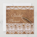 Search for vintage lace bridal shower invitations Burlap