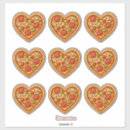 Search for i love pizza stickers Valentines