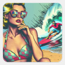 Search for bikini top stickers Retro