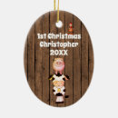 Search for baby pig christmas tree decorations Baby's first christmas