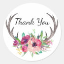 Search for antler wedding stickers Boho
