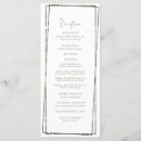 Search for reception wedding programs Watercolor