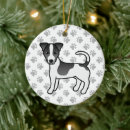 Search for jack russel terrier christmas tree decorations Jrt