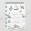 Search for oneder the sea birthday invitations Whale