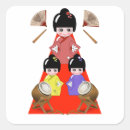Search for japanese doll stickers Hinamatsuri