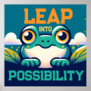 Search for leap posters Frog