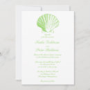 Search for sea shells wedding invitations Tropical