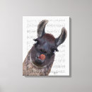 Search for cute llama canvas prints Llamas