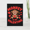 Search for monkey valentines day cards Hearts