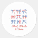 Search for red bows stickers For kids