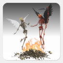 Search for the devil stickers Angel