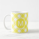 Search for yellow gingham mugs Squares