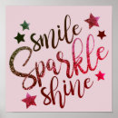 Search for smile sparkle shine quote Pink