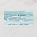 Search for tranquil business cards Turquoise