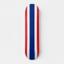 Search for flag skateboards Red white blue