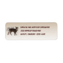 Search for white tailed deer return address labels Animal