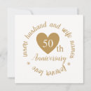 Search for golden wedding anniversary cards Elegant