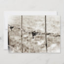 Search for barbed wire invitations Rustic