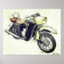 Search for vintage motorcycle posters Travel