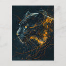 Search for black panther postcards Wildlife