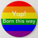 Search for gay pride flag badges Love is love