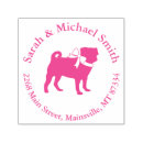 Search for pug rubber stamps Puppy