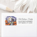 Search for haunted house return address labels Pumpkin