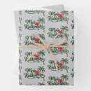 Search for hawaii christmas wrapping paper Santa