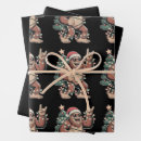 Search for sasquatch wrapping paper Santa
