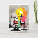 Search for hip christmas cards Reindeer