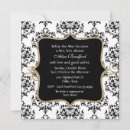 Search for damask bridal shower invitations Stylish