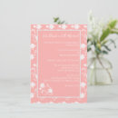 Search for coral rehearsal dinner invitations Floral