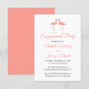 Search for tropical engagement party invitations Pink