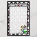 Search for alice in wonderland stationery paper Hearts