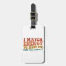Search for sarcastic luggage tags Funny