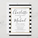 Search for photo strip wedding invitations Black and white