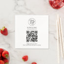 Search for qr code napkins Modern