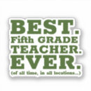 Search for 5th grade teacher stickers Teaching