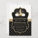 Search for halloween quinceanera invitations Black