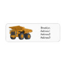 Search for dump truck return address labels Mining