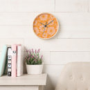 Search for peach clocks Girly