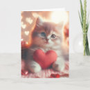 Search for kitten valentines day cards Romance