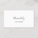 Search for handwriting business cards Boss