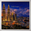 Search for kuala lumpur posters Petronas twin towers