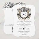Search for vintage glam wedding invitations Qr code